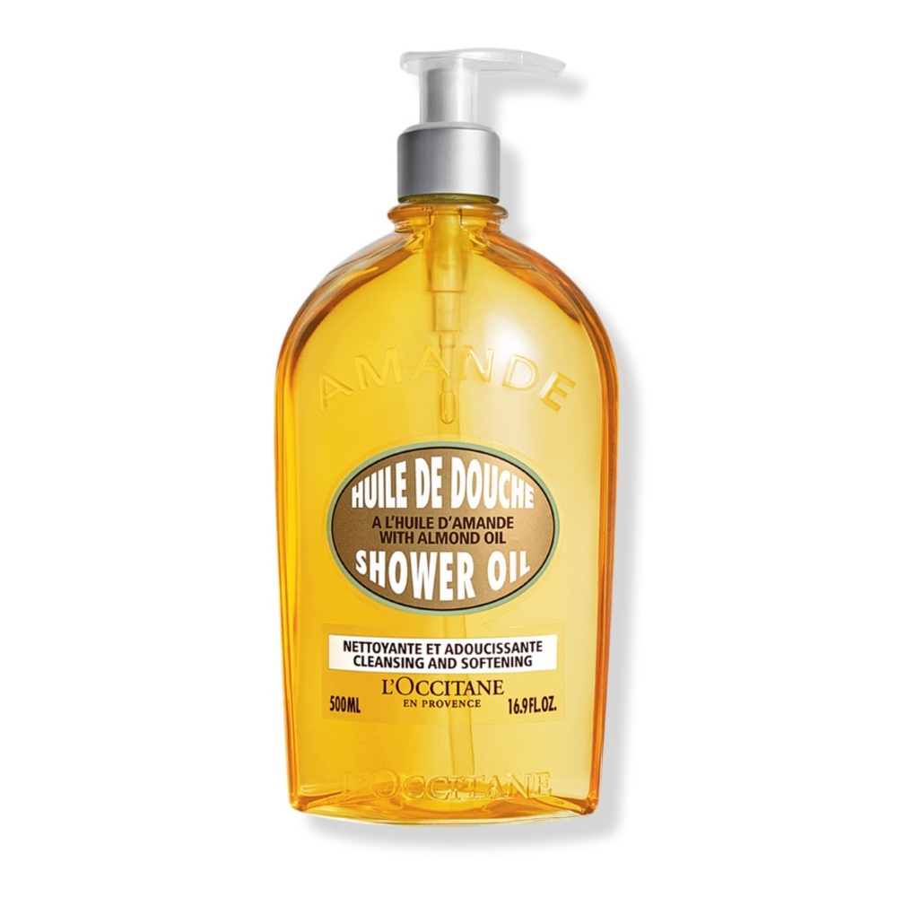 L'Occitane Almond Cleansing and Softening Shower Oil Size 16.9 oz
